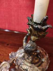 bugia candeliere antico