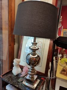 lampada da tavolo parigi nichel