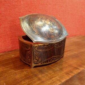 antica scatola tartaruga portagioie
