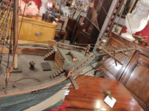 antico modellino vascello italiano