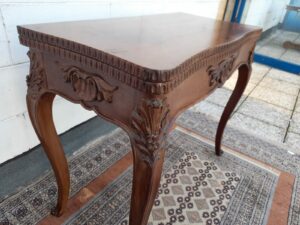 antico tavolino da gioco francia